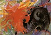 Fighting forms Franz Marc